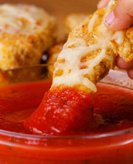 Chicken Parm Strips Recipe by Tasty