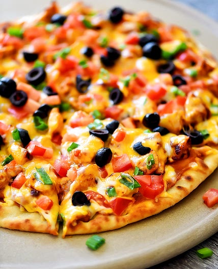 Chicken Taco Pizza