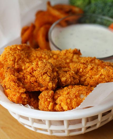 Cheddar Ranch Chicken Strips Recipe by Tasty