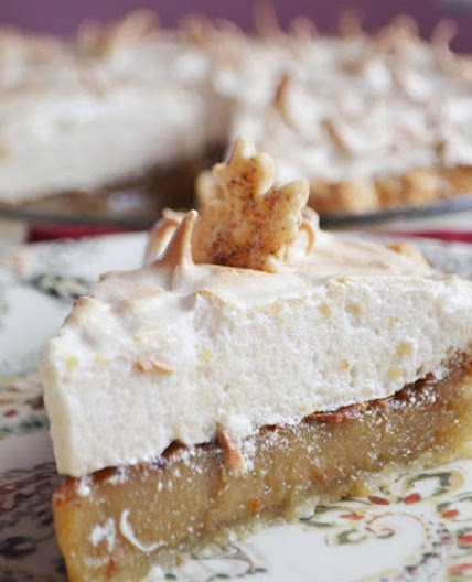 Vermont Maple Cream Meringue Pie