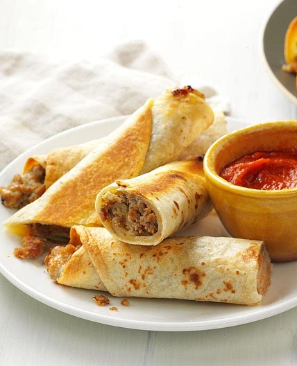 Mama Mia Meatball Taquitos