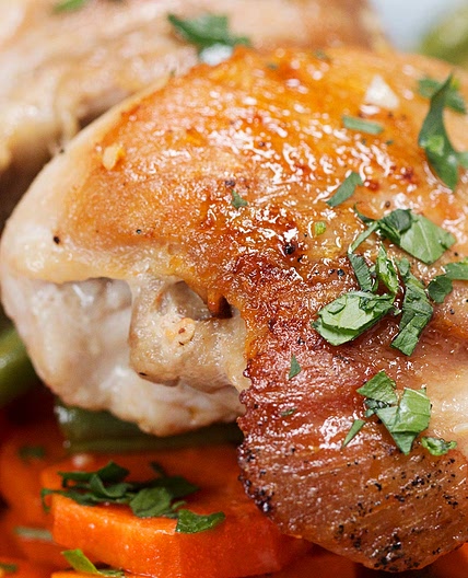 One-pan Honey Lemon Chicken & Veggies Recipe by Tasty