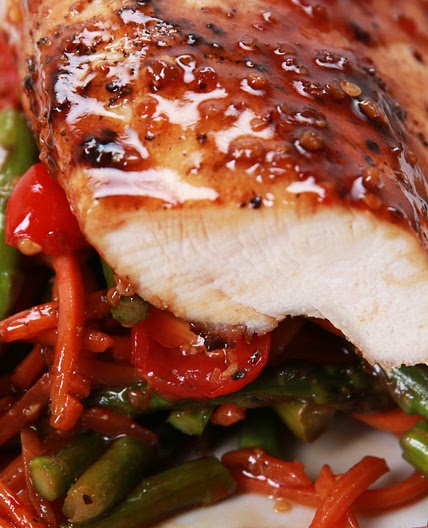 One-Pan Balsamic Chicken & Veggies Recipe by Tasty