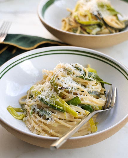 Caramelized Leek Pasta