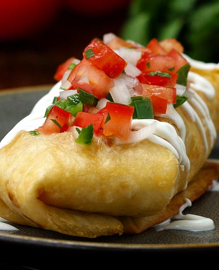 Creamy Chicken Chimichanga Recipe by Tasty
