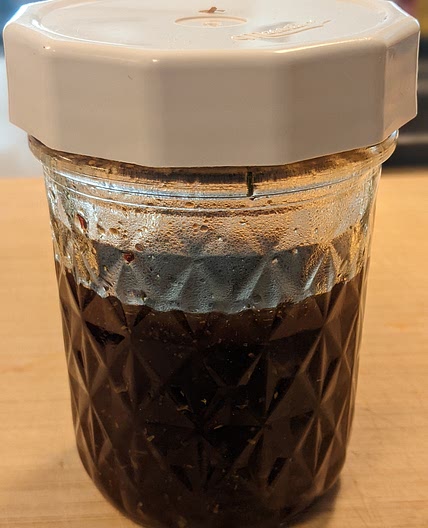 Pomegranate molasses salad dressing