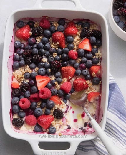 One Pan Baked Oatmeal