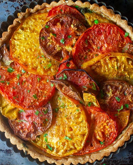 Mathilde's Tomato Tart