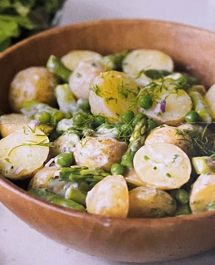 Lemon Potato & Asparagus Salad