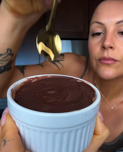 cottage cheese dessert  🍊🍫