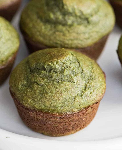 Spinach Banana Muffins