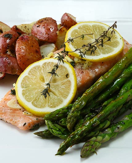 One-Pan Salmon And Veggies Recipe by Tasty