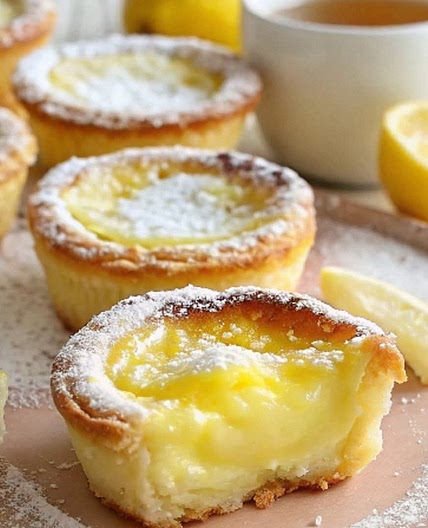Baby Impossible Lemon Pies