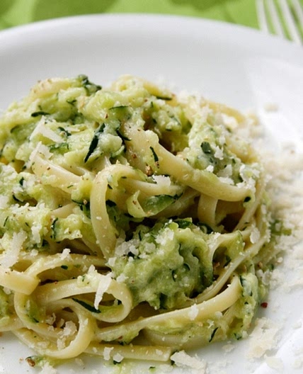 Pâtes sauce Courgettes