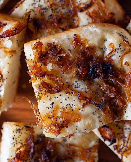 Focaccia Onion Board