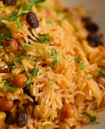Chickpea Rice Pilaf