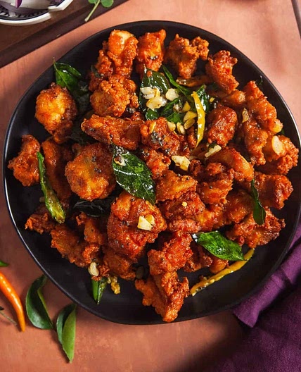 Crispy & Spicy Chicken 65 at Home (Dry Version)