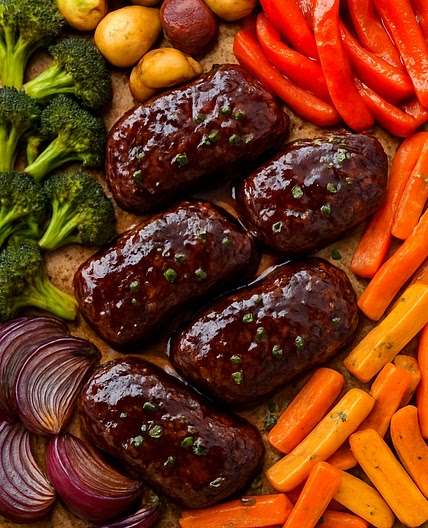 BALSAMIC STEAK & VEGGIE SHEET PAN