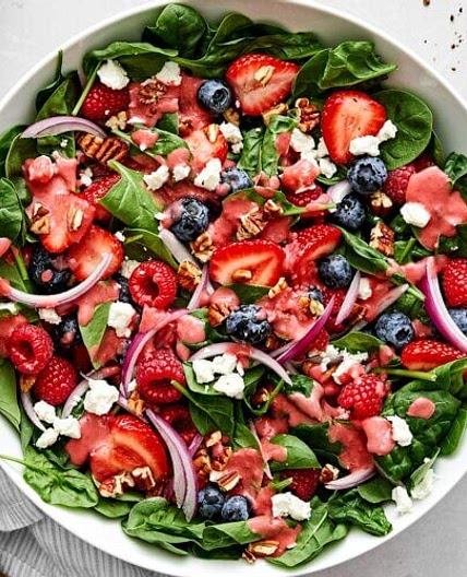 Berry Spinach Salad