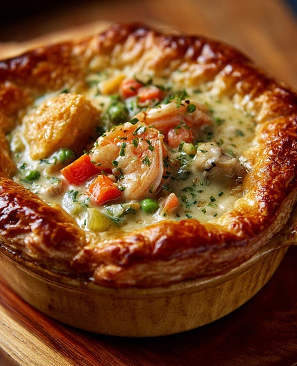 Seafood Pot Pie
