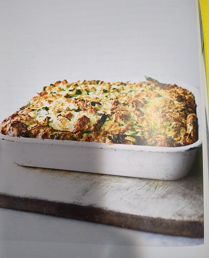 Frittata di zucchine e ciabatta