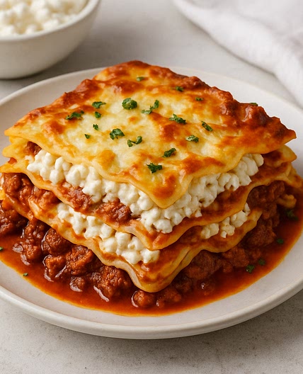 COTTAGE CHEESE “LASAGNA”