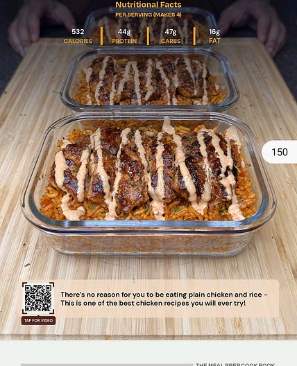 Peri Peri Chicken & Spicy Rice