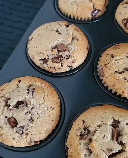 Chocolate Chip Buttermilk Muffins