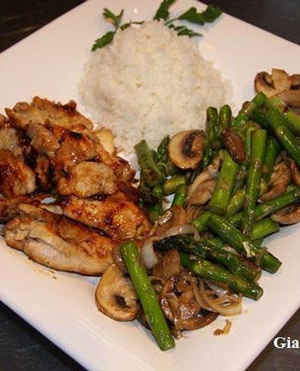 Orange Ginger Chicken - A perfect dinner