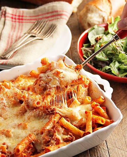 Cheesy Baked Ziti