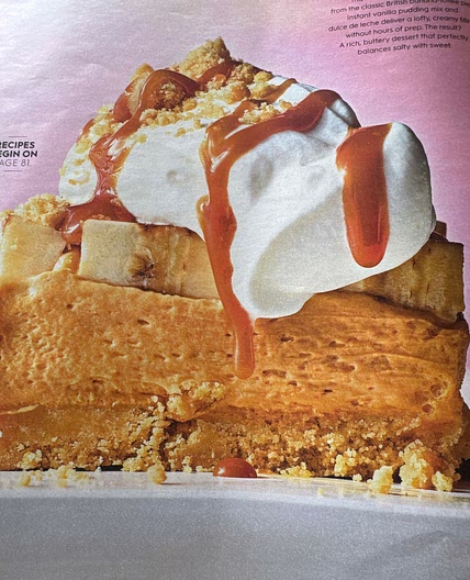 Banoffee Cream Pie Bars