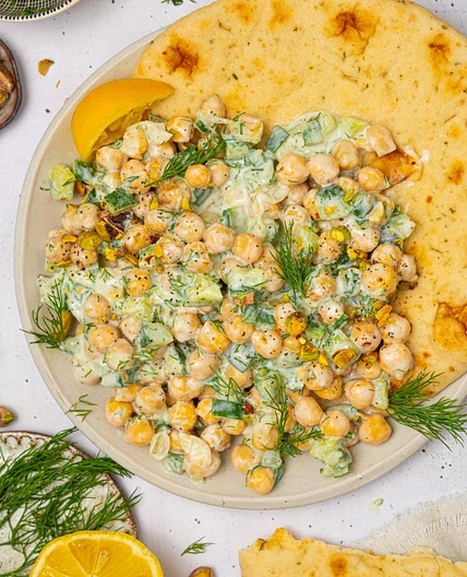 Tzatziki Chickpea Salad