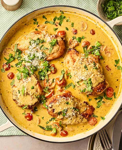 Creamy Pesto Chicken