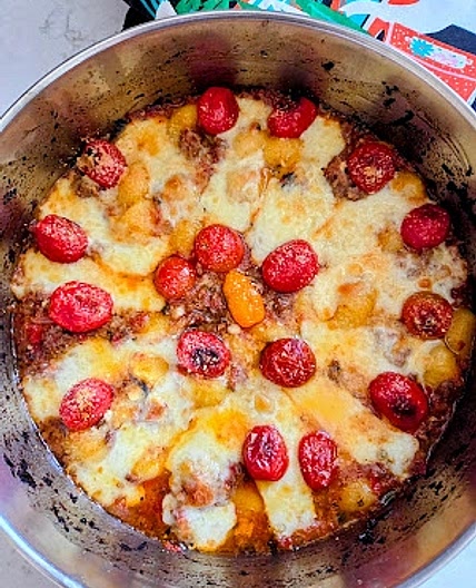 Cheesy Baked Gnocchi