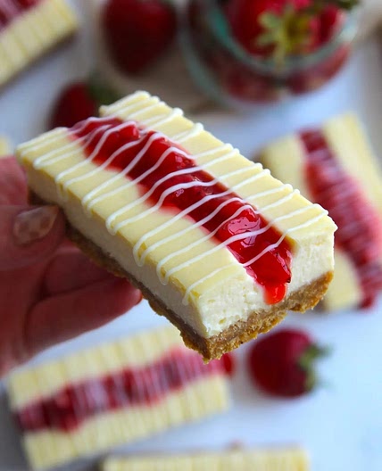 Strawberry Cheesecake Bars