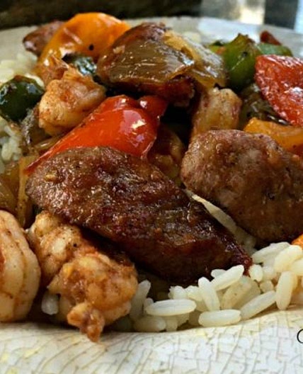 Cajun Sausage & Vegetable Skillet Meal