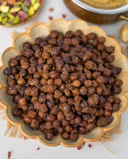 Dry Kala Chana (Instant Pot & Stovetop)