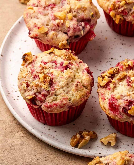 Cranberry Sauce Muffins