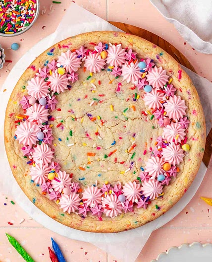 Funfetti Sugar Cookie Cake