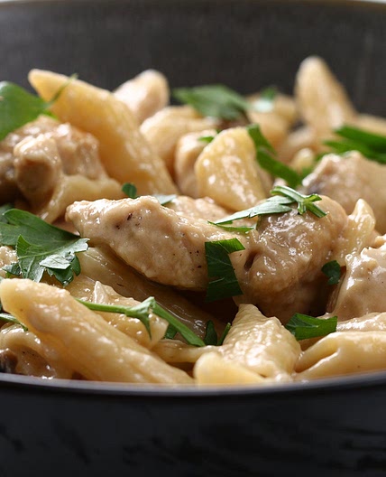 One-Pot Creamy Chicken Marsala Pasta Recipe by Tasty