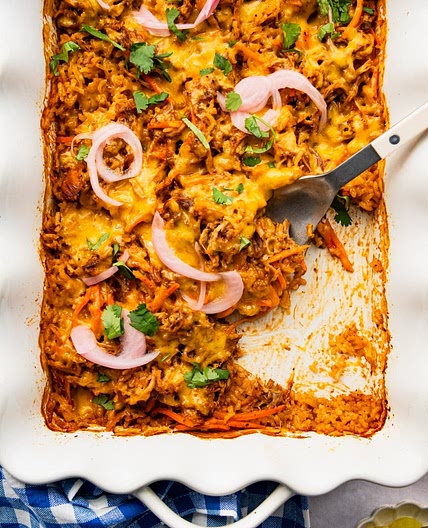 BBQ Pulled Pork Casserole
