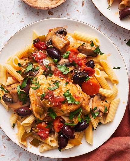 Easy Instant Pot Chicken Cacciatore (Whole30, Paleo, Keto)