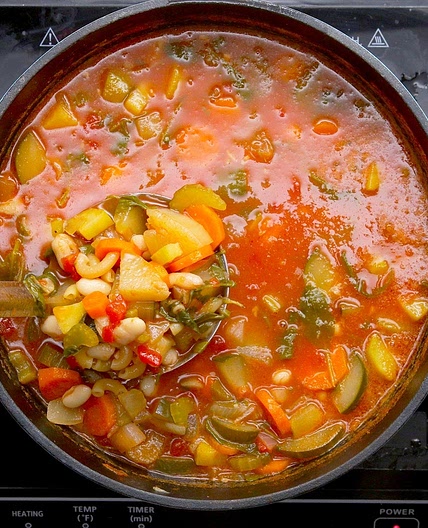 Summer Vegetable Minestrone Soup Recipe by Tasty
