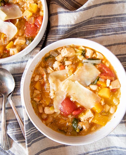 White Bean Vegetable Soup