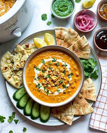 Crockpot Butter Paneer Dip