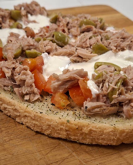 Bruschetta - Tuna and olives