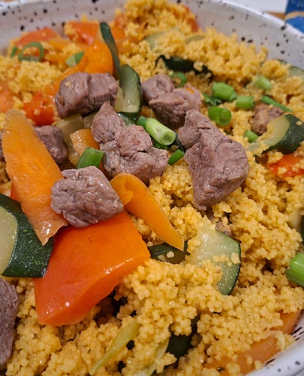 Cous Cous - Lamb and vegetables
