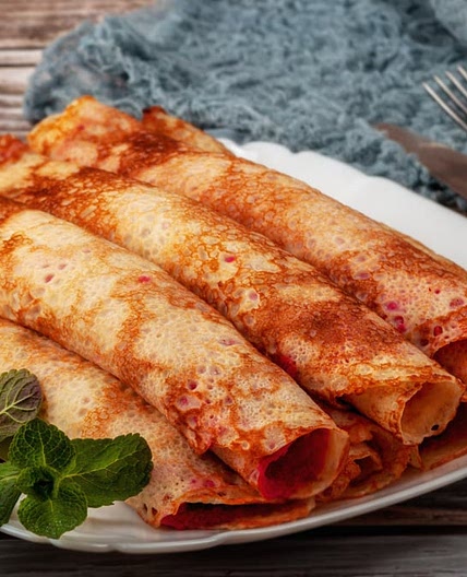 Massa de panqueca simples