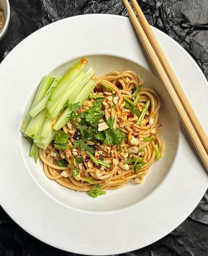 Cold Sesame Noodles Recipe in 15 Minutes