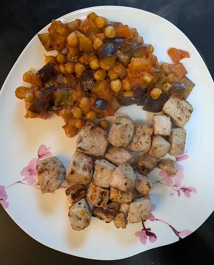 BOCCONCINI DI LONZA E ZAALOUK DI MELANZANE
